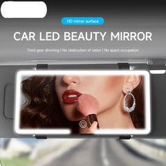 LED Car Makeup Mirror