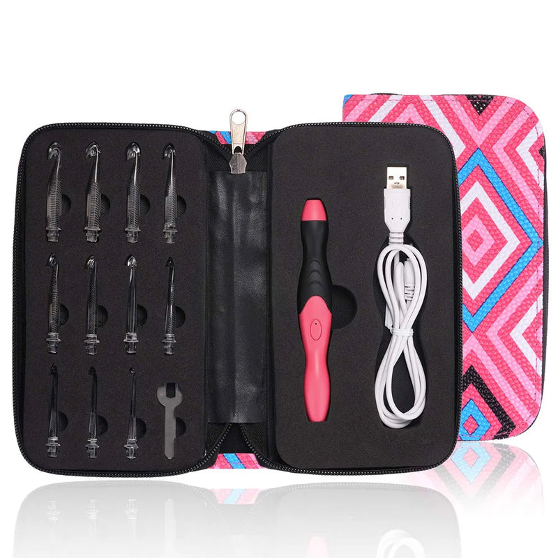 LED Crochet Hook Set