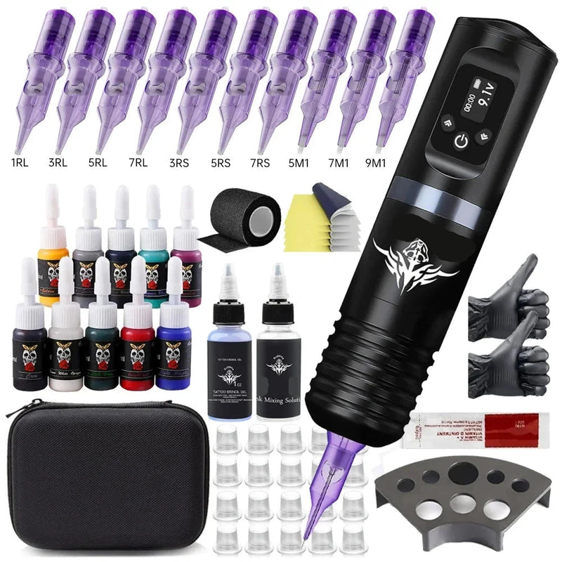 Wireless Tattoo Pen Kit