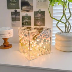 3D Flower Sea Cube Lamp