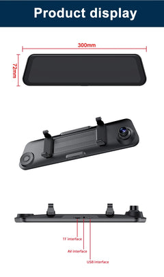 Wireless Dash Cam with GPS