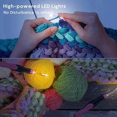 LED Crochet Hook Set